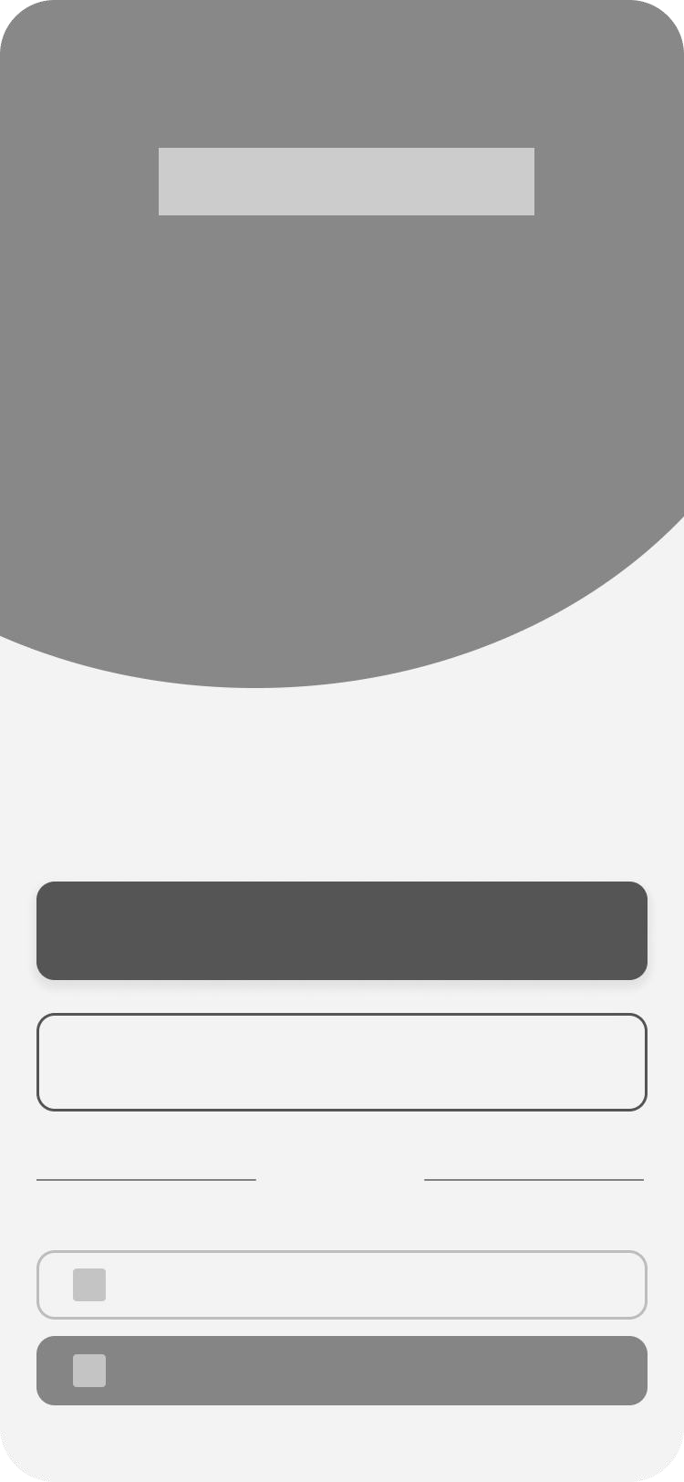 Sign-in wireframe